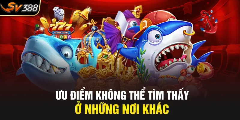 Ưu điểm không thể tìm thấy ở những nơi khác